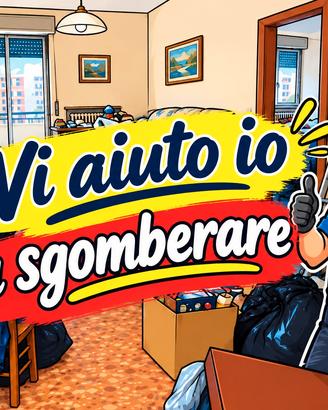 Sgombero case, cantine e garage