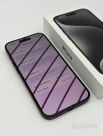 IPHONE 15 PRO 256 GB TITANIO NERO