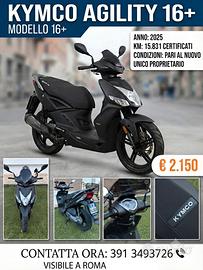 KYMCO AGILITY 125cc 16+