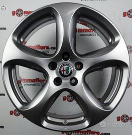 4 cerchi lega stelvio giulia giulietta r18 lt2218