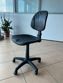 SEDIA DA UFFICIO/CANTIERE NERA
