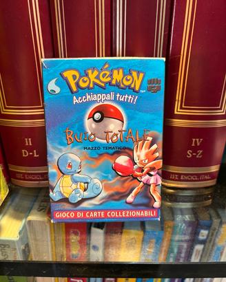 VINTAGE 1999 | Solo Box + Accessori Mazzo Pokémon 