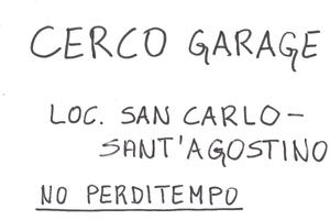 C.E.R.C.O.Garage a TERRE DEL RENO(LEGGERE BENE)