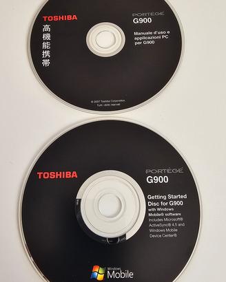Smartphone Toshiba Portégé G900: 2 CD