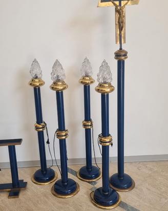 Set candeliere funebre – onoranze funebri
