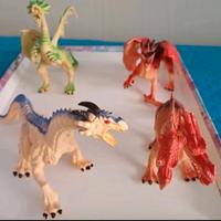 4 Draghi Giocattolo - Nuovi