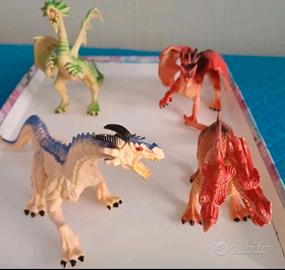 4 Draghi Giocattolo - Nuovi