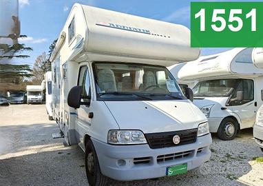 CAMPER ADRIA DUCATO MANSARDATO 6 POSTI DINETTE LET