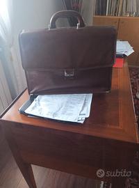 Borsa  uomo portadocumenti umo pelle marrone