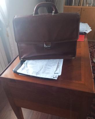 Borsa  uomo portadocumenti umo pelle marrone