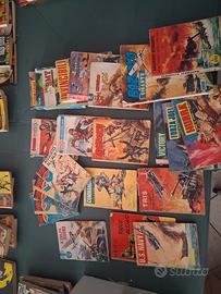 SIPER LOTTO - 24 FUMETTI GUERRA VINTAGE ANNI 60/70