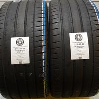 2 GOMME 315 30 22 MICHELIN A50649