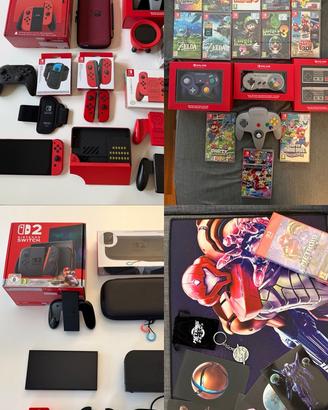 Collezione Nintendo Switch 2 + Giochi e Accessori