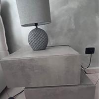 Camera da letto con letto contenitore