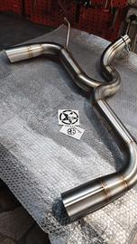 Terminale Inox Doppio uscita Wrangler jk 