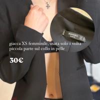 Giacca nera XS/S Mango
