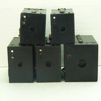 Lotto 5x Kodak Fotocamere Analogiche Brownie