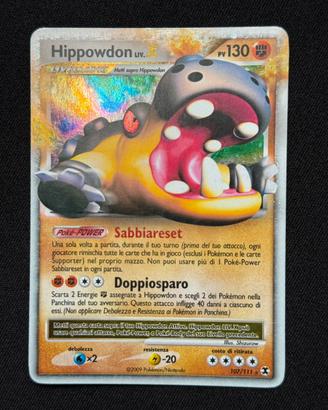Pokemon Card Hippowdon 107/111