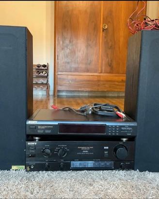 impianto stereo sony 