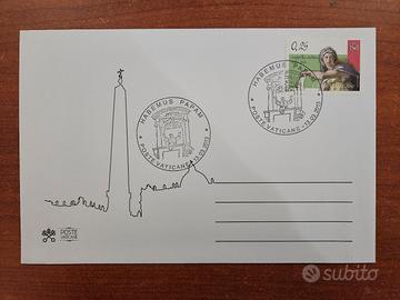 Buste PAPA FRANCESCO Poste VATICANO FRANCOBOLLI