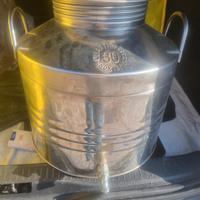 fusto in acciaio quattro effe