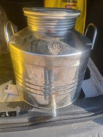 fusto in acciaio quattro effe