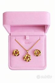 Collana & Orecchini Set Gioielli Elegante