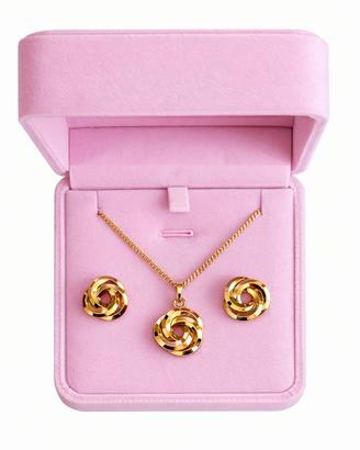 Collana & Orecchini Set Gioielli Elegante