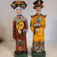 Statue in porcellana cinese artigianali 