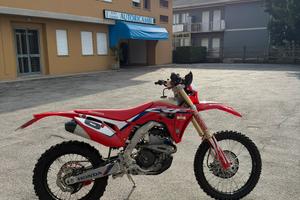 Honda Crf 250 4t Red Moto Cross Targa