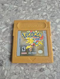 Pokemon Versione Gold Oro Nintendo Game boy Color