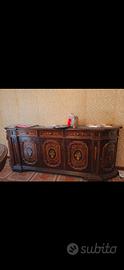 Splendida credenza/servante classico intarsiata