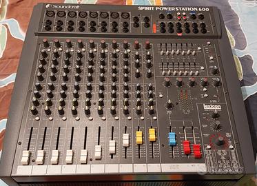 mixer Soundcraft Spirit Powerstation 600 attivo