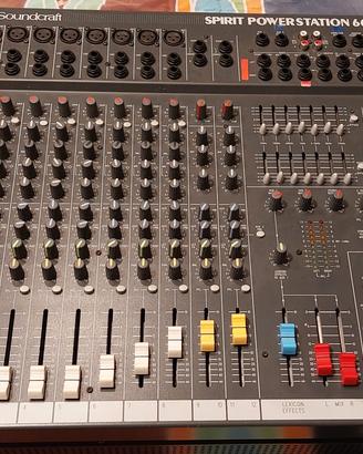 mixer Soundcraft Spirit Powerstation 600 attivo
