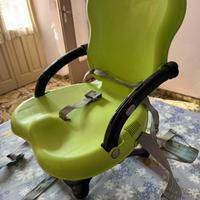 Rialzo sedia CAM - Compatto e regolabile (verde)