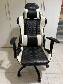 Sedia da Gaming Trust GXT 708W Resto - COME NUOVA