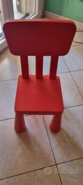 sedia per bambini