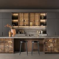 Cucina Ante Legno L.3 m | COMMERCIO DA FABBRICA