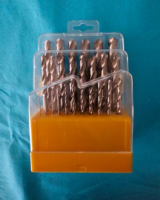 Set 25 punte trapano HSS metallo 1-13 mm

DIN338