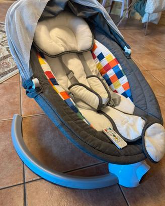 Sdraietta altalena elet, neonato Bluetooth telec,