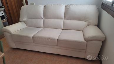 Divano 3 posti bianco