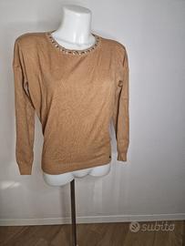 cardigan Artigli con scollo sulla schiena