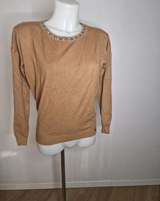 cardigan Artigli con scollo sulla schiena