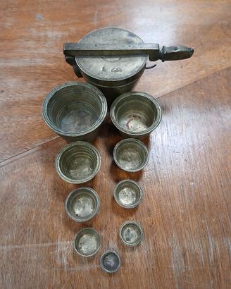 Set di pesi Impero Ottomano 1299/1922 OKA