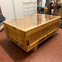 Cassa di legno industriale