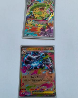 Set 2 carte fiamme spettrali