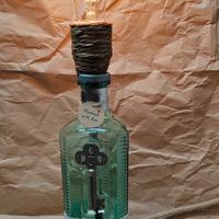 lampada con bottiglia london gin 