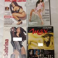 Lotto Max Sabrina FERILLI 2 calendari + 3 riviste