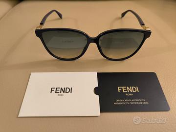 Occhiale donna Fendi Blu NUOVO