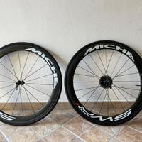 Ruote MICHE SWR FULL CARBON RC50 per Tubolari.